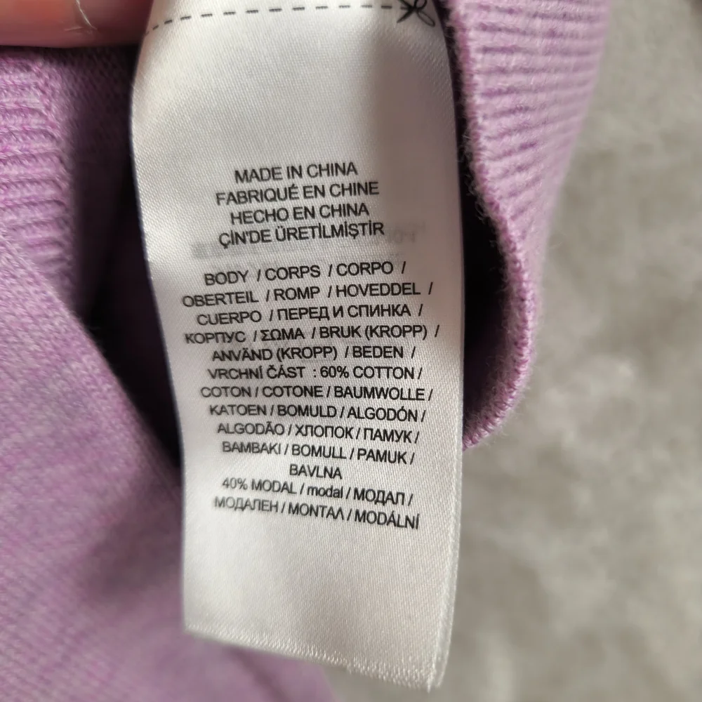 LAUREN Ralph Lauren Purple Sweater‎ Top Size L - Picture 11 of 12